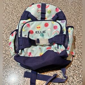 Pottery Barn Kids Funny Faces Small Backpack “Ellie”